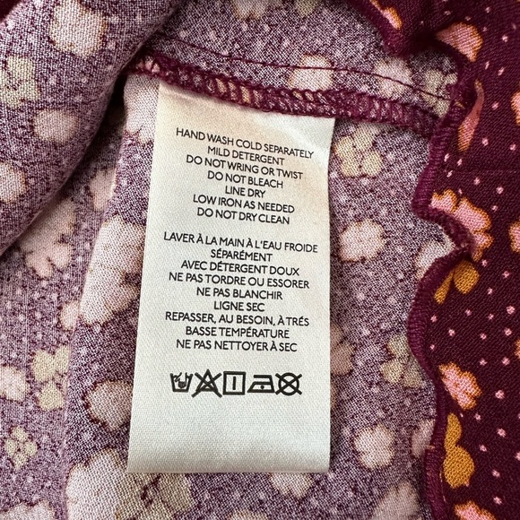 NWT Free People Floral Midi Skirt - Picture 12 of 12